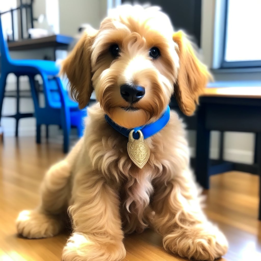 Goldendoodle Puppy Grooming Session