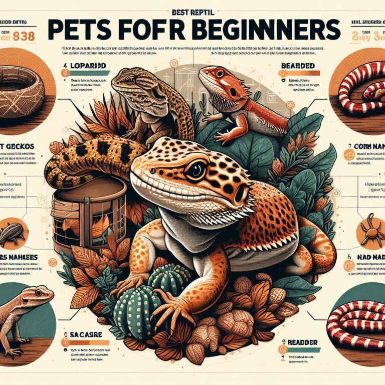 Read more about the article best reptile pets for Beginners Discover Low-Maintenance Companions Today